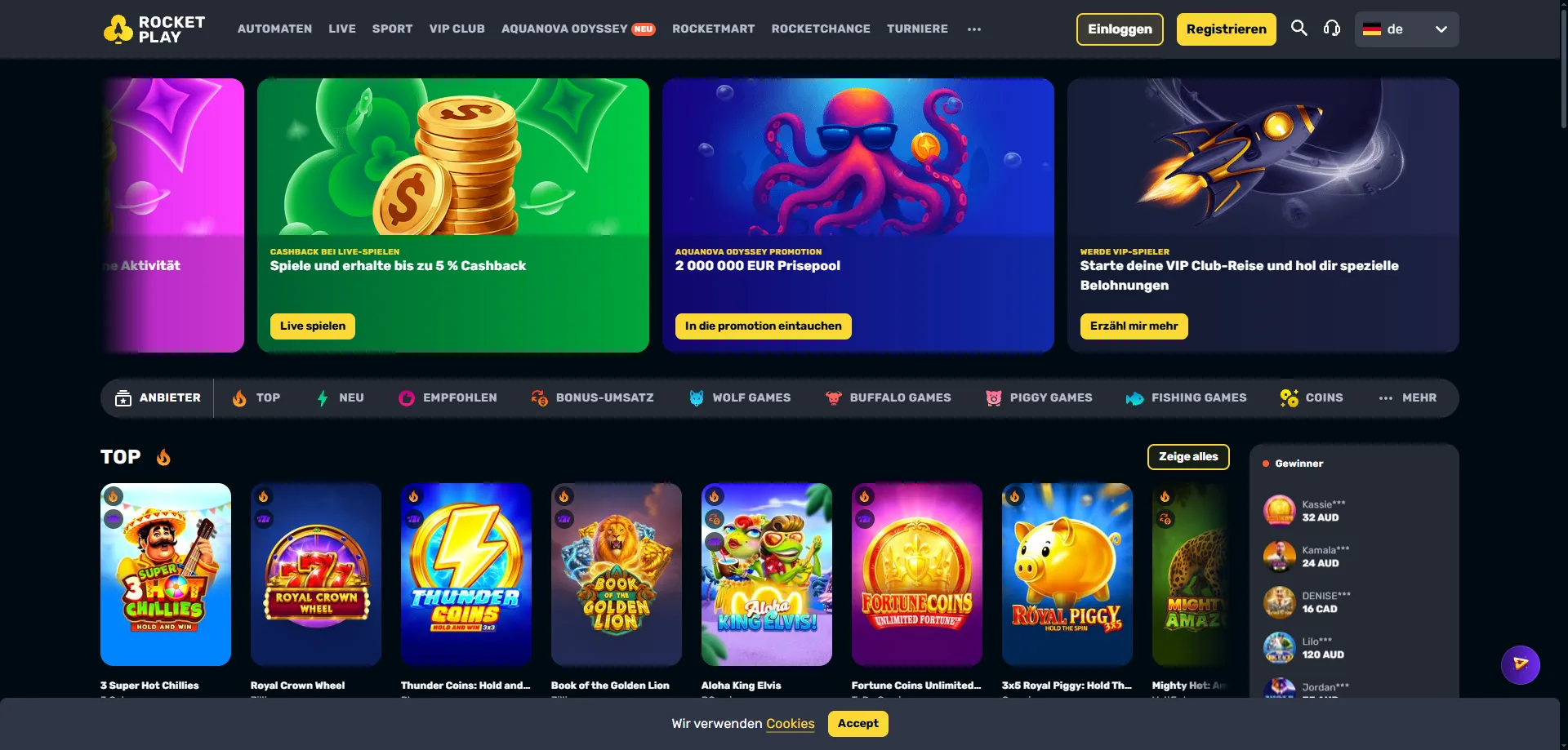Rocketplay Casino review overview — legit, safe and trusted platform