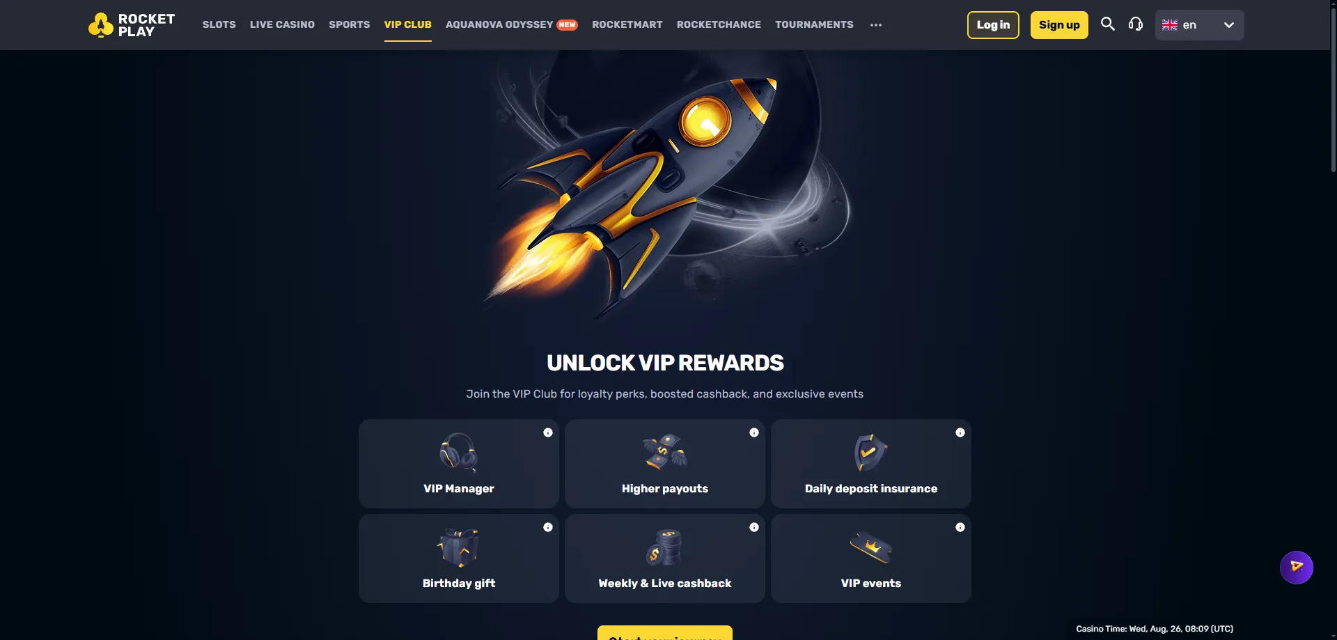 Rocketplay Casino sportsbook — bet on football, AFL and more